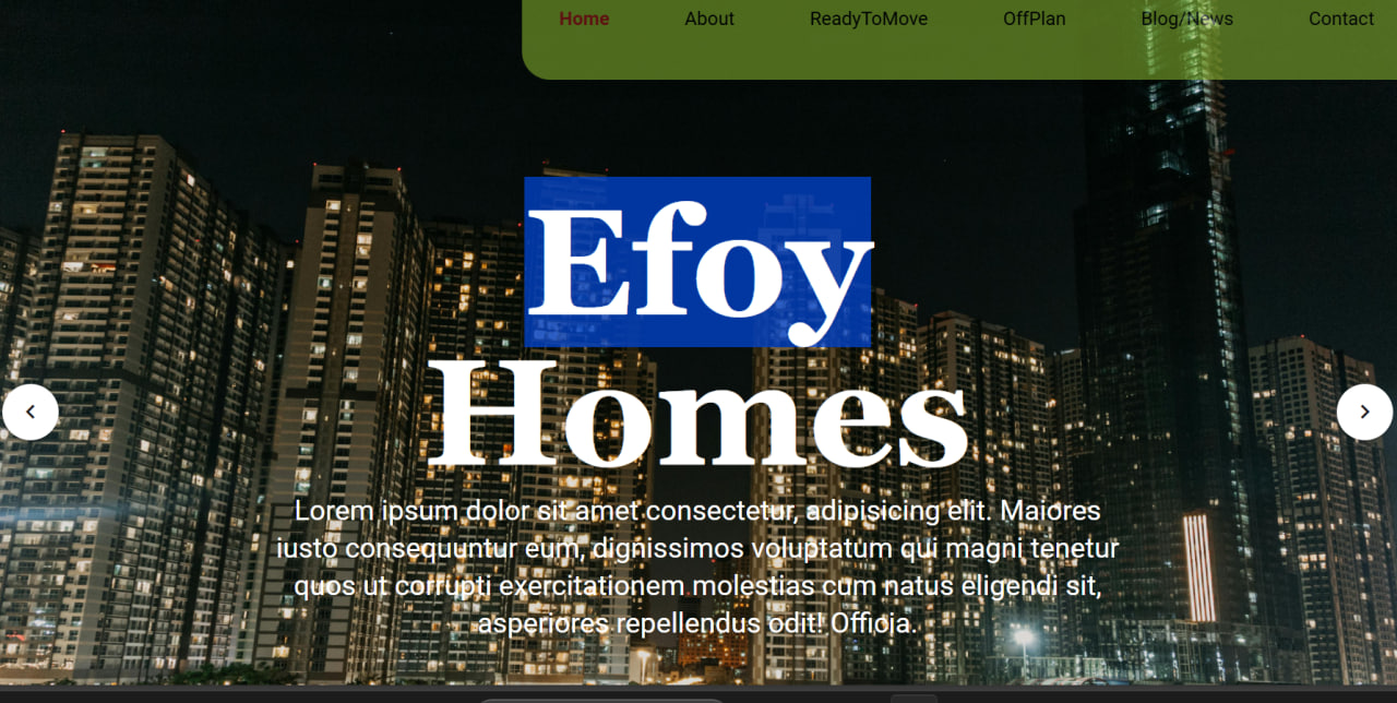 Efoy Homes